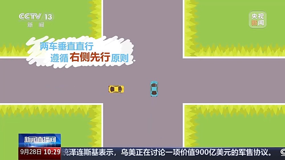 無信號燈路口通行規(guī)則_國慶中秋假期交通安全風(fēng)險_出行提示