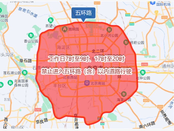 北京自駕游限行路段_進京證辦理流程_限行