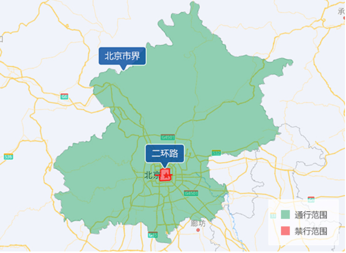 北京自駕游限行路段_限行_進京證辦理流程